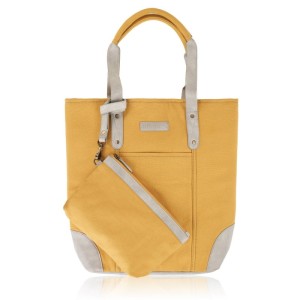 Torebka damska shopper duża na ramię z kosmetyczką E-23-YL