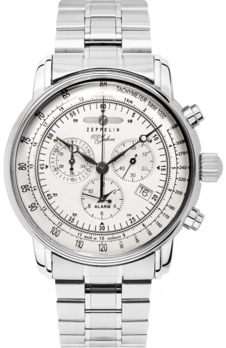 Zegarek Męski ZEPPELIN 100 Jahre Chronograph 7680MB-1 ze stalową bransoletą.jpg