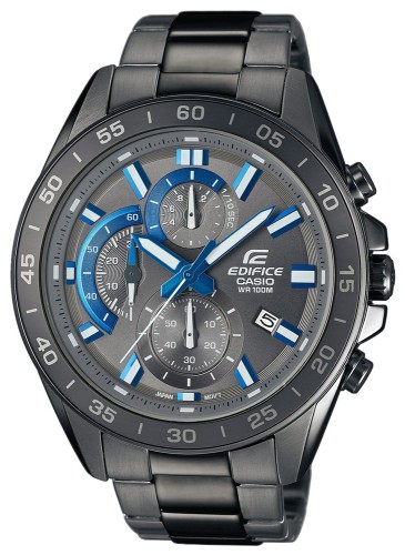 Zegarek męski CASIO EDIFICE EFV-550GY-8AVUEF z szarą stalową bransoletą.jpg